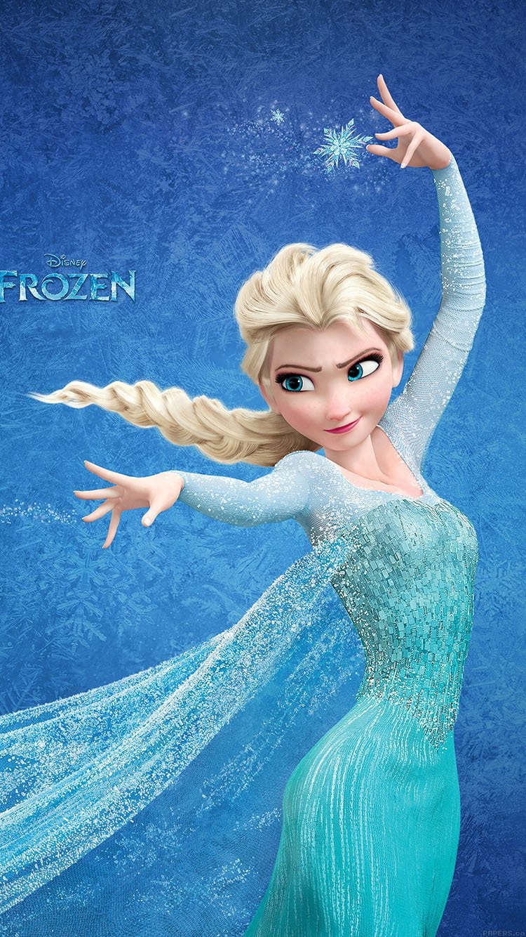 Elsa From Frozen Wallpaper | 33 Magical Disney Wallpapers For Your Phone |  POPSUGAR Tech Photo 18