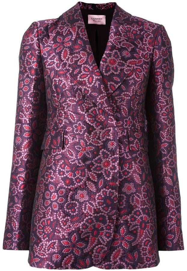 Lanvin Jacquard Blazer