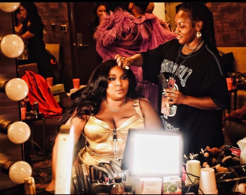 How Lizzo's Hairstylist Works on Her Feet