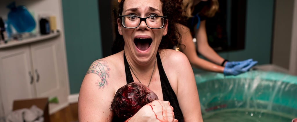 Mom's Reaction to Delivering 11-Pound Baby at Home