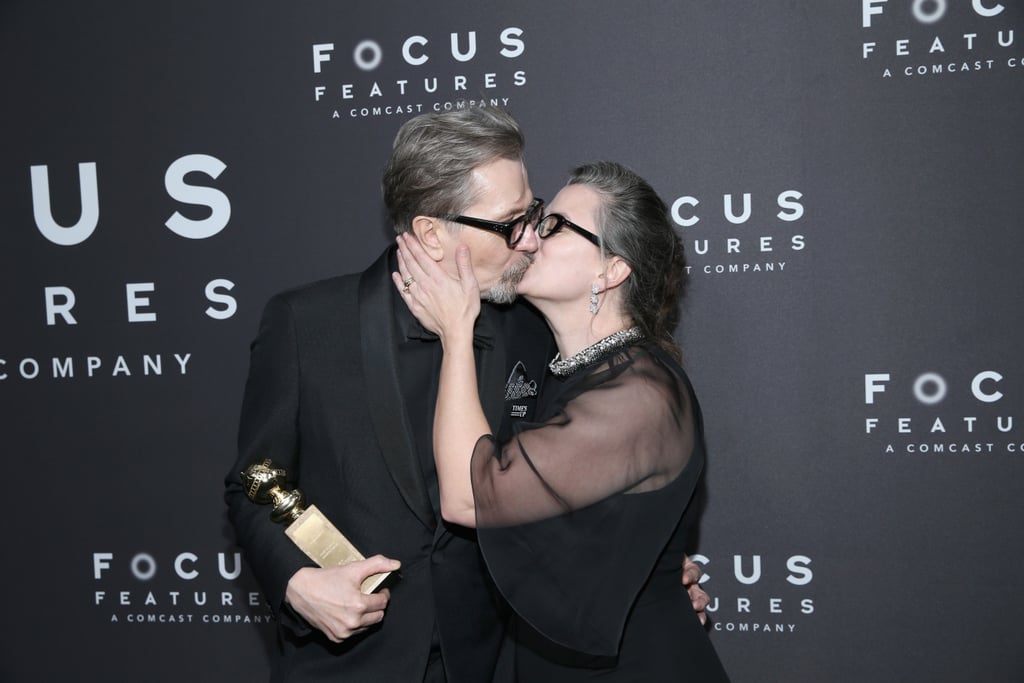 Gary Oldman and Family at the Golden Globes 2018