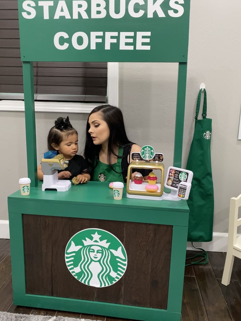 Dad Builds Target and Starbucks Playsets For Daughter