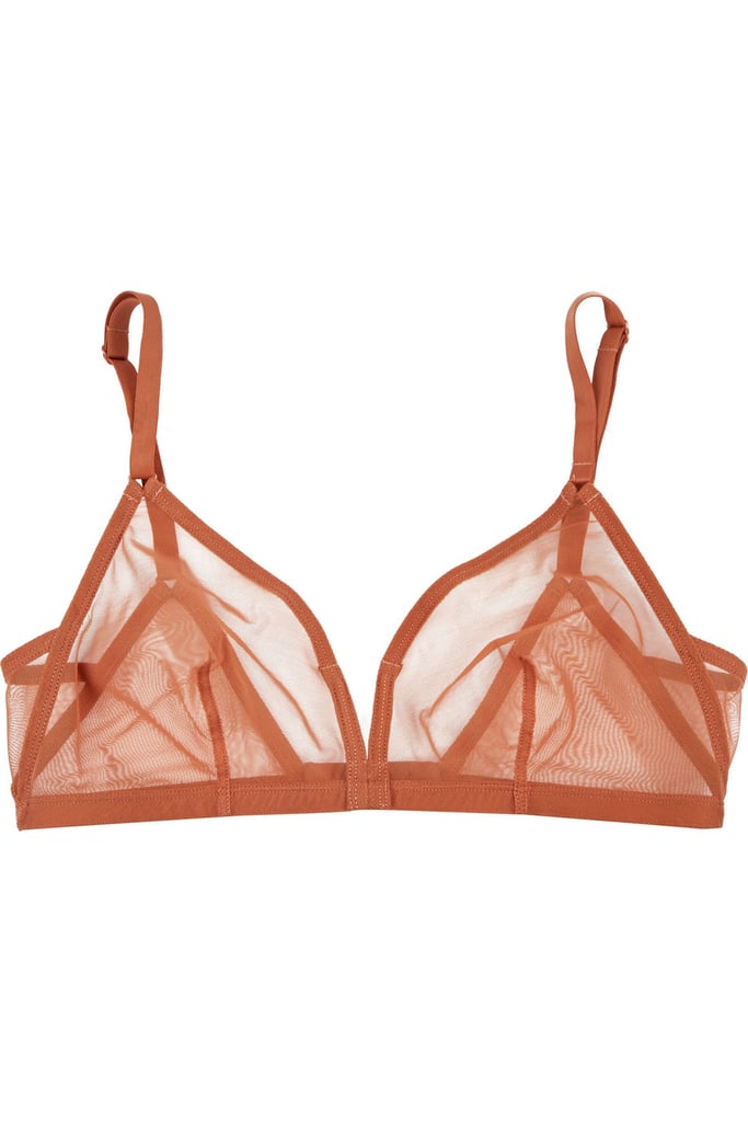 Fabulous lingerie is a fundamental part of any Parisian woman's wardrobe. Treat her with this Eres Providence stretch-tulle soft-cup bra ($235).