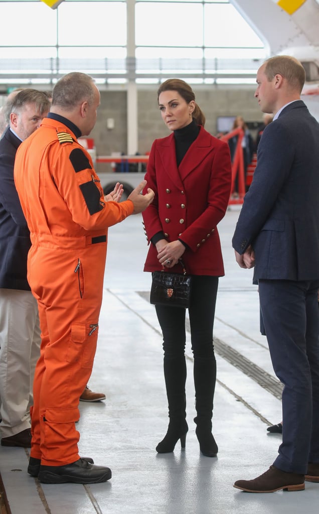 Kate Middleton Red Jacket May 2019