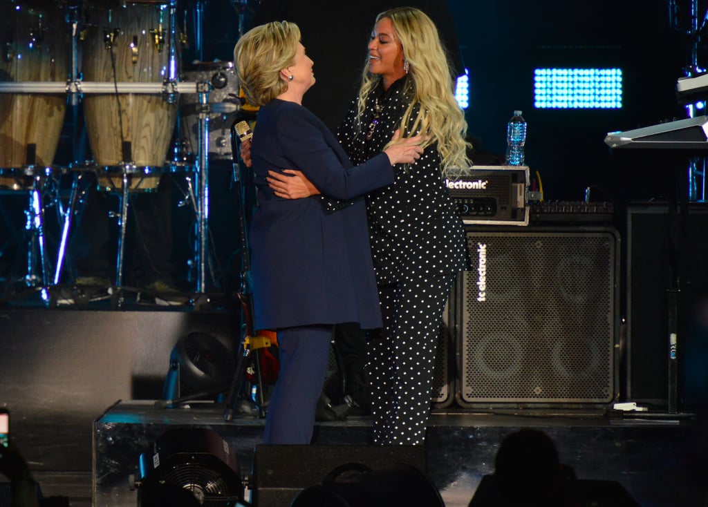 Beyonce's Polka-Dot Suit at Get Out the Vote Concert 2016