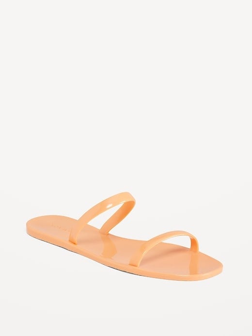 Old Navy Shiny-Jelly Slide Sandals