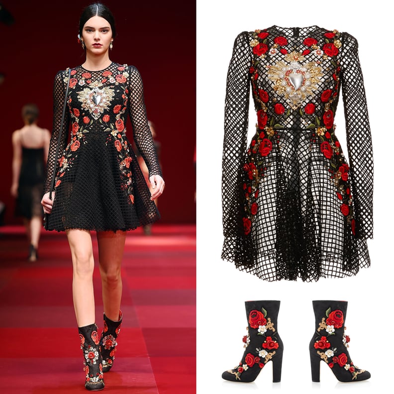 Shop Kendall Jenner s Dolce Gabbana Runway Look PS Fashion