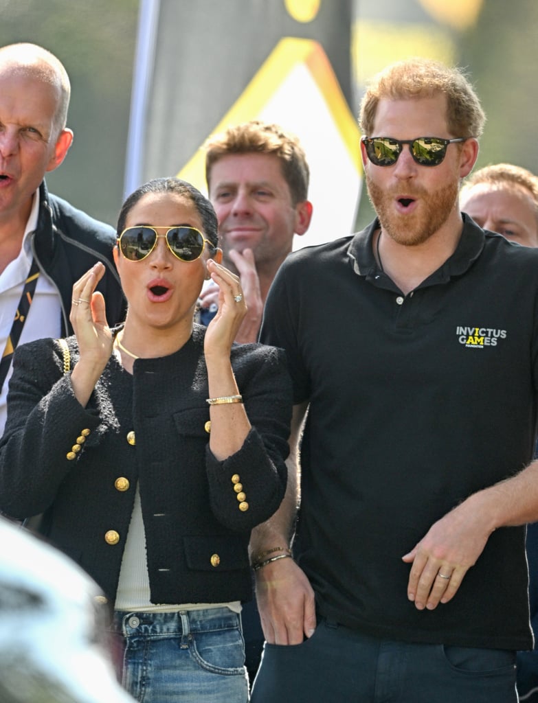 Meghan Markle and Prince Harry at the 2022 Invictus Games
