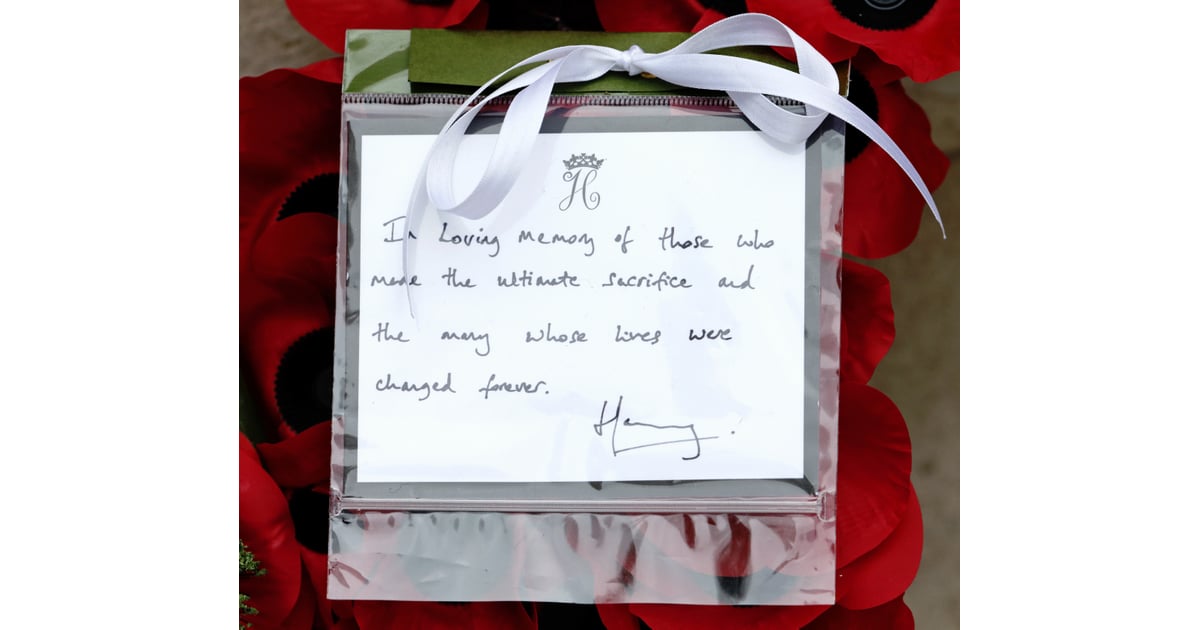 Prince Harry | British Royal Family Handwriting Pictures | POPSUGAR ...