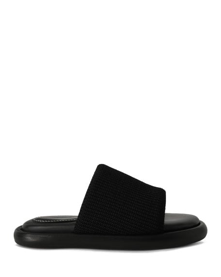 Proenza Schouler Pipe Knit Slide Sandals