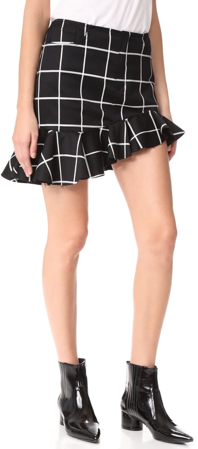 Marques Almeida Ruffle Miniskirt
