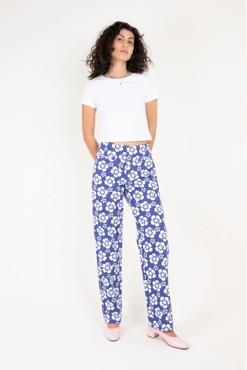 What to Wear in 60-Degree Weather: Printed Pants