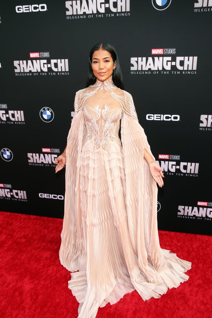 Jhené Aiko Wears Iris van Herpen Dress at Shang-Chi Premiere