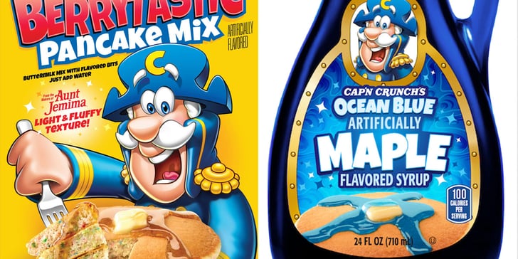 Captain Crunch X Aunt Pancake J Mix And Blue Syrup Captain Crunch X Aunt Pancake J Mix And Blue Syrup