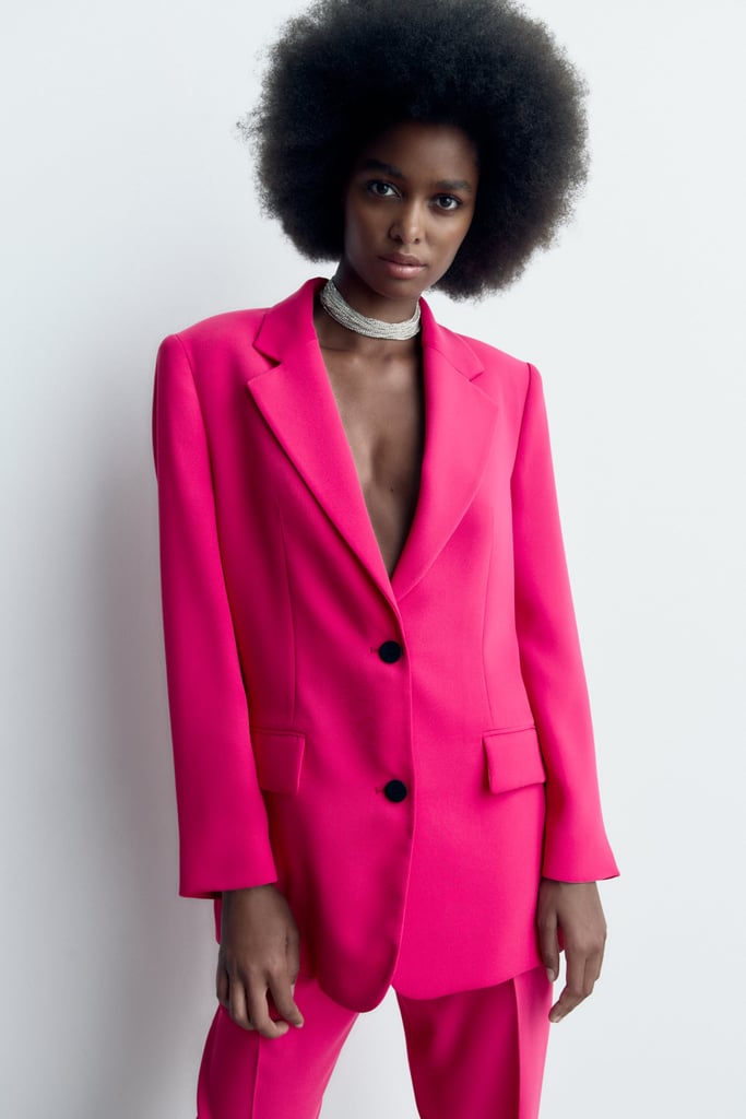 Colourful Blazers: Zara Oversized Blazer