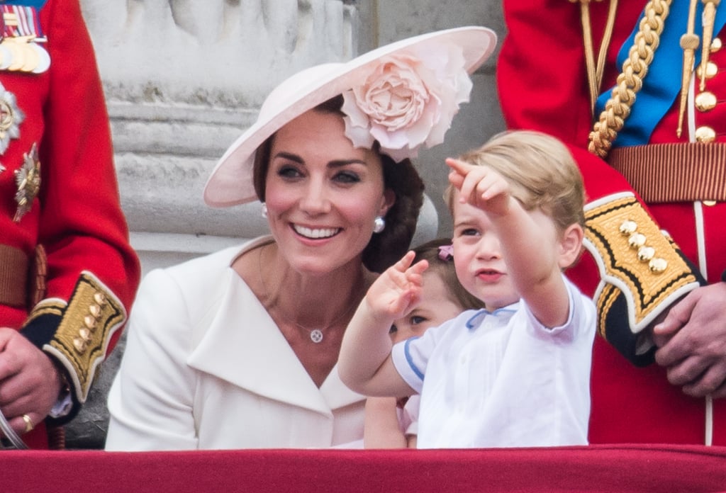 Anne Hathaway Kneels to Talk to Her Son Like Kate Middleton