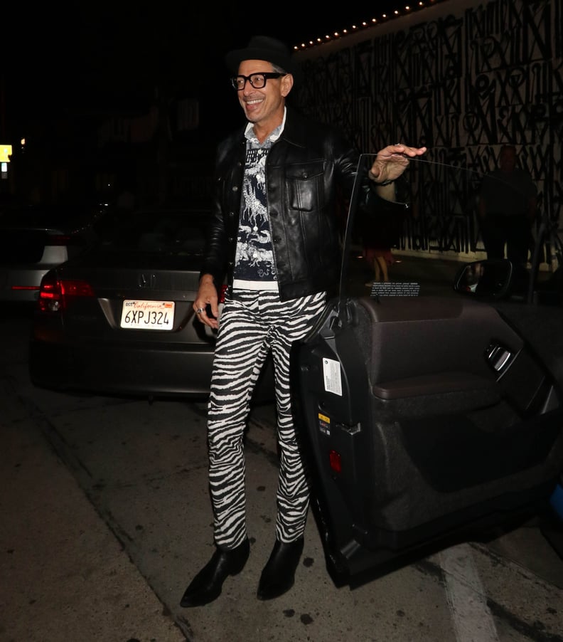When He Made Zebra Pants Look Cool