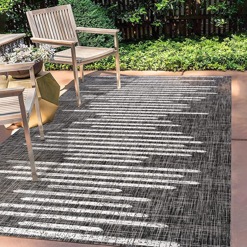 A Pet-Friendly Rug: Jonathan Zolak Berber Geometric Indoor Outdoor Area Rug