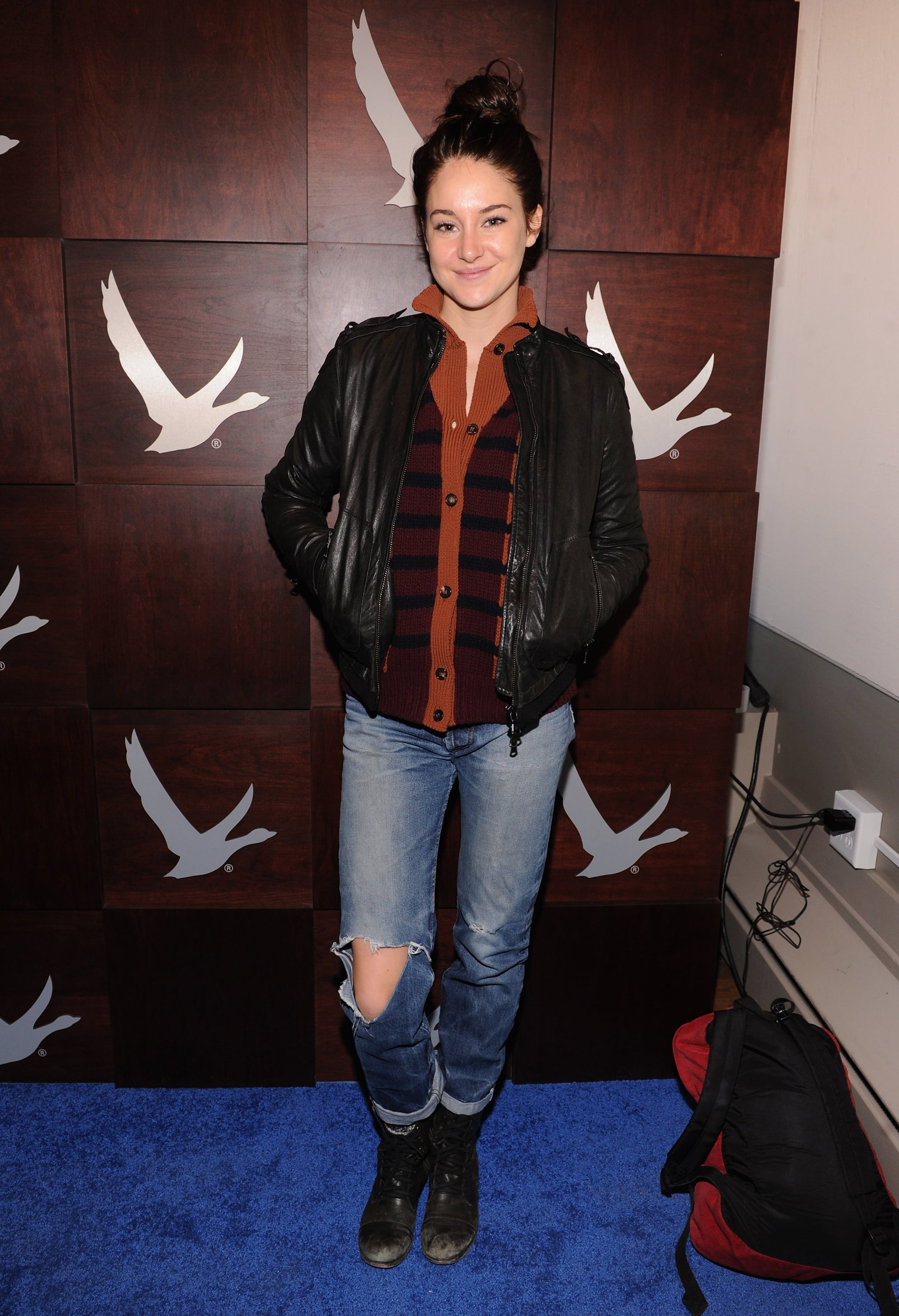 Shailene Woodley Showed Off Her Casual Side In A Striped Marni See Every Stylish Moment Straight From Sundance Right Here Popsugar Fashion Photo 79