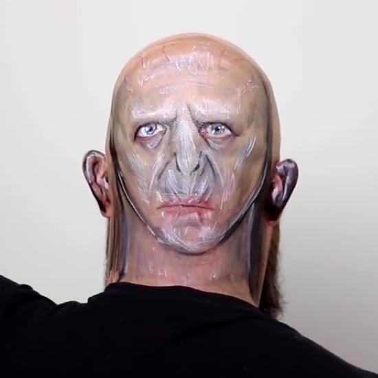 Lord Voldemort Body Art Transformation