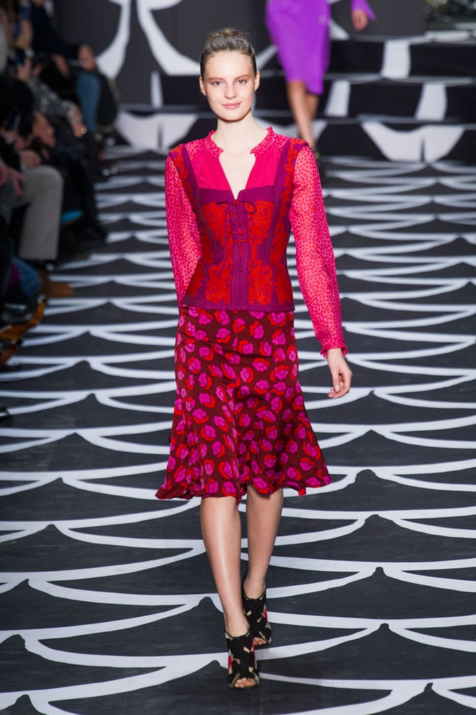 DVF Fall 2014 Runway Show | New York Fashion Week | POPSUGAR Fashion