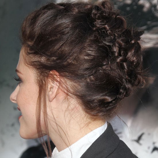 Kristen Stewart's Braided Hairstyle  POPSUGAR Beauty 