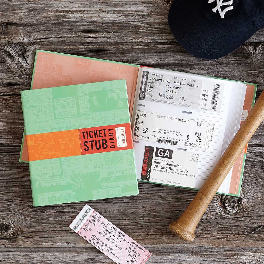 Gifts For Kids Who Love Music Under $30: Ticket Stub Diary