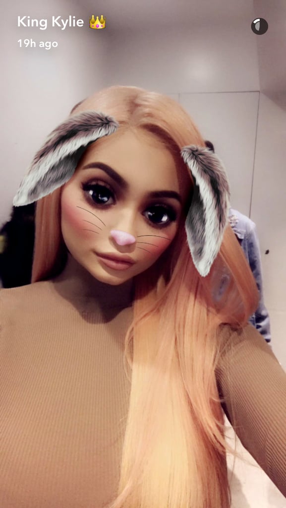 Kylie Jenner With Orange Hair | February 2017