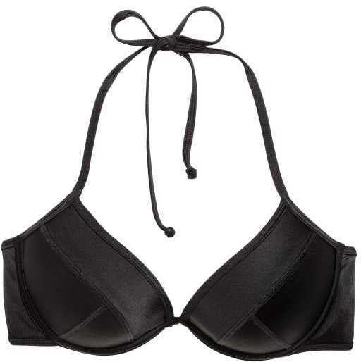 H&M Push-Up Bikini Top | Gwyneth Paltrow Black Triangle Bikini ...