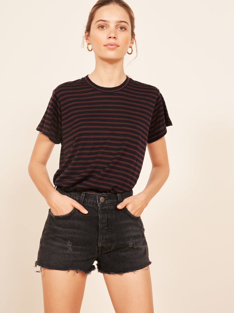 Reformation Plush Relaxed Crew Tee