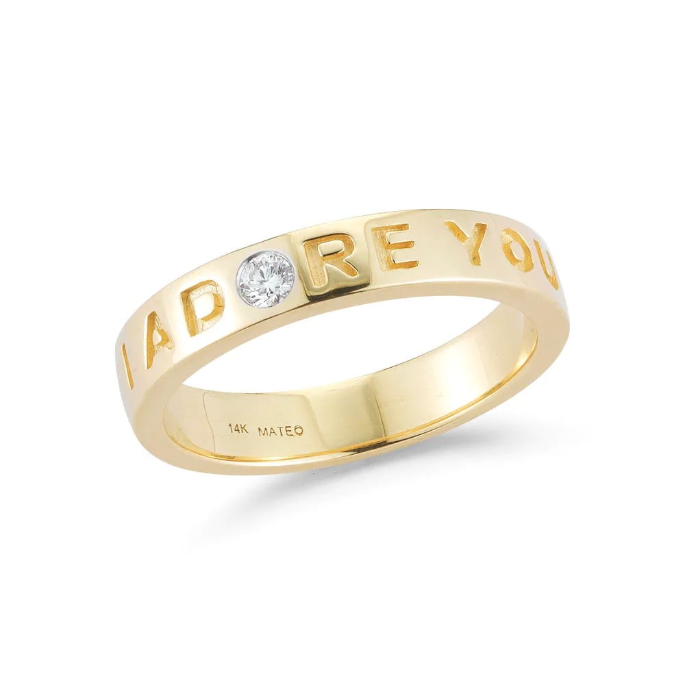 Mateo New York I Adore You Ring ($3,125)