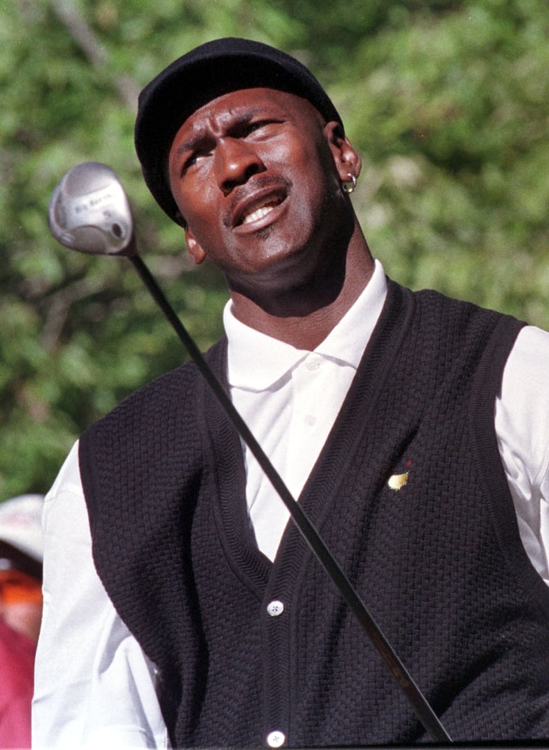 When Michael Jordan's Polo and Sweater Vest Pairing Game Was on a New Level