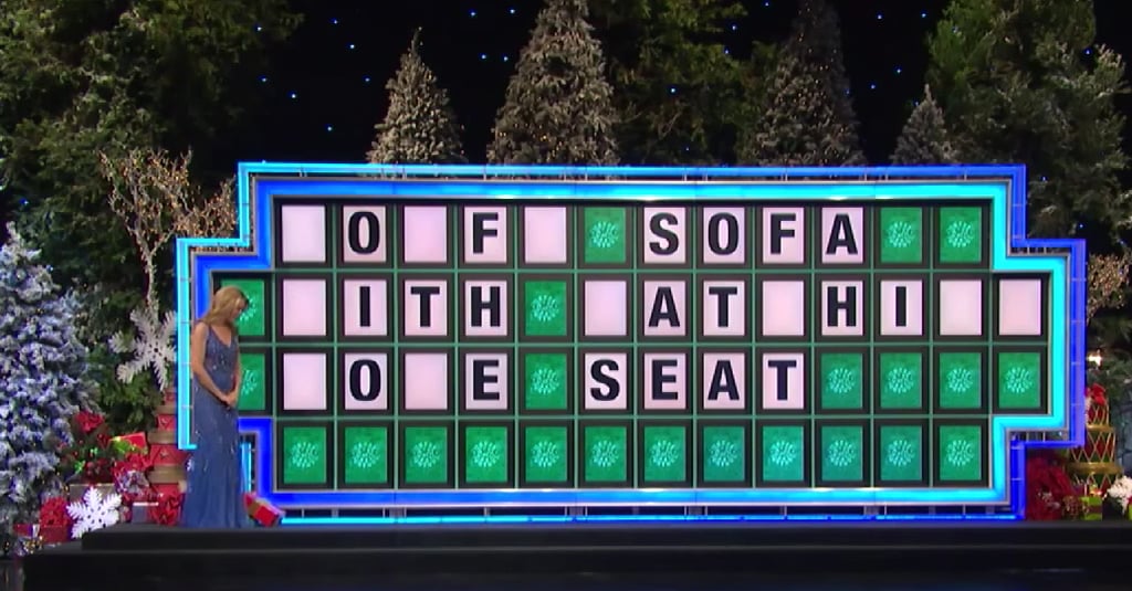 Vanna White's Dress on Wheel of Fortune Blooper