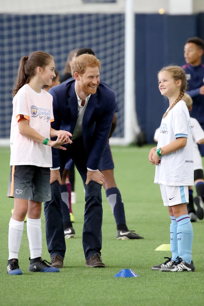 Prince Harry in Manchester, England, September 2017