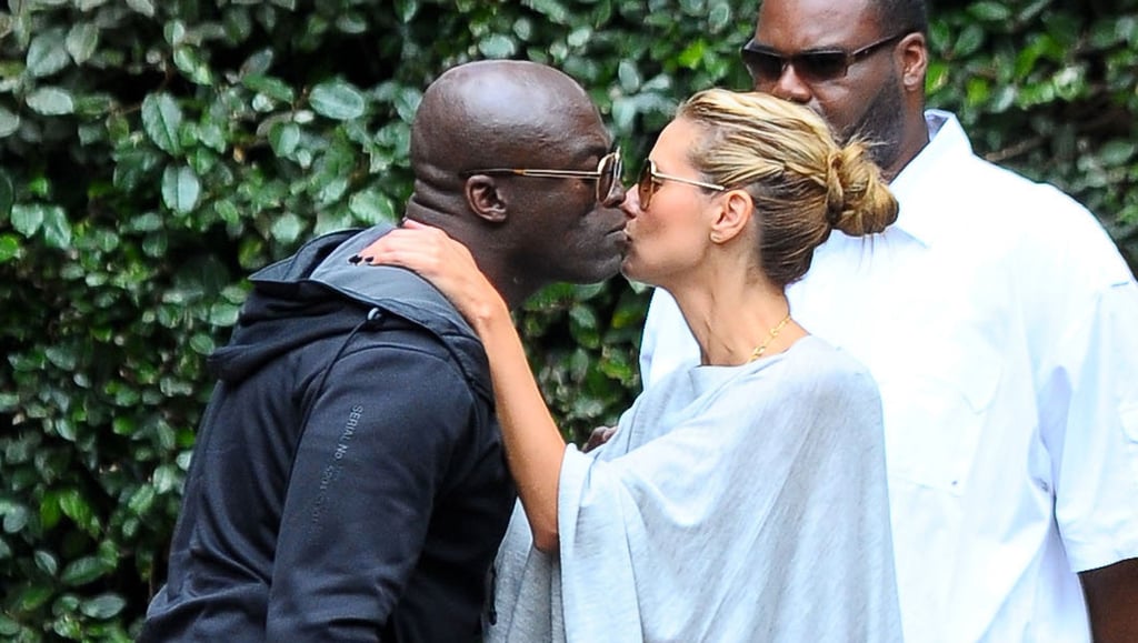 Heidi Klum and Seal Kiss at Their Kids' Soccer Game