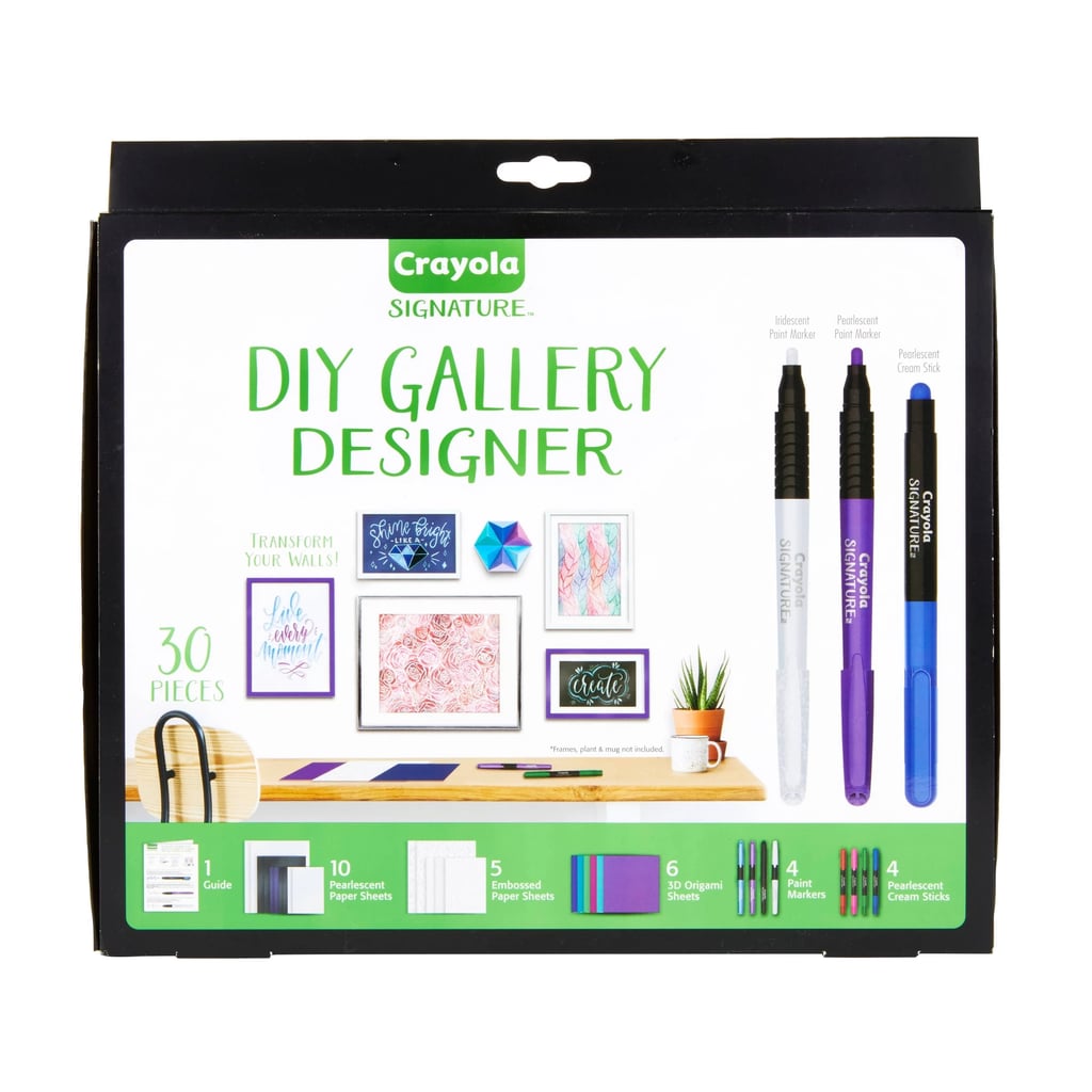 Crayola 30pc DIY Gallery Wall Art Set and Origami Kit