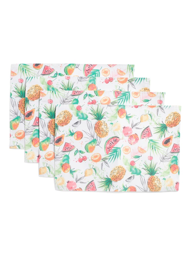 Set of Four Tutti Frutti Placemats