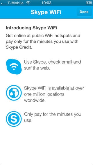 Skype WiFi