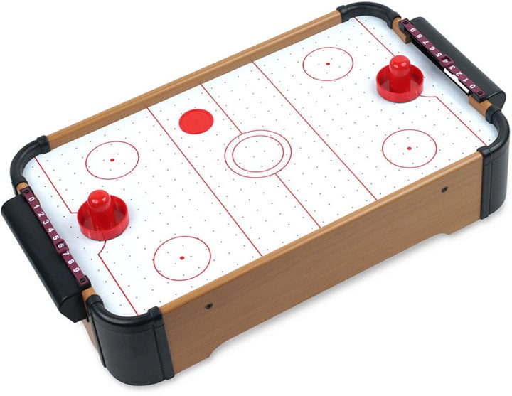 Mini Tabletop Air Hockey Set