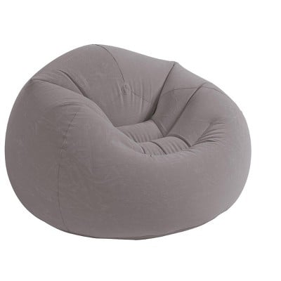 Intex Inflatable Contoured Corduroy Beanless Bag Lounge Chair