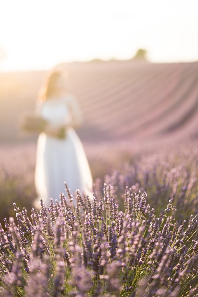 Engagement Shoot in Lavender Fields of Provence, France