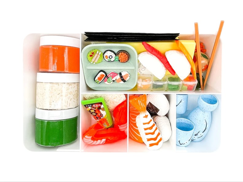 Sushi-Themed Sensory Bin