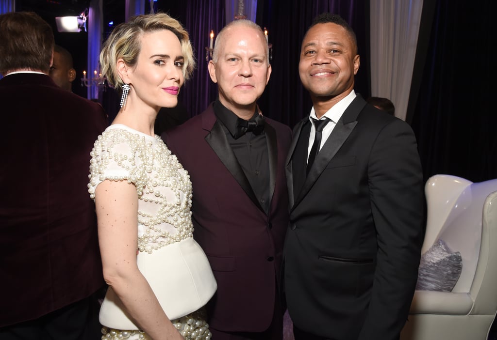 Pictured: Ryan Murphy, Cuba Gooding Jr., and Sarah Paulson