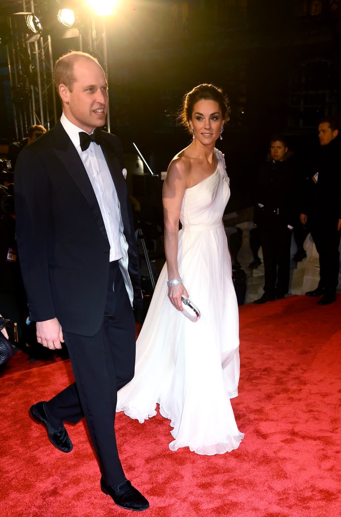 Kate Middleton's White Dress at the BAFTA Awards 2019