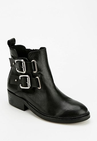 Urban Outfitters To Be Announced Fraud Double-Buckle Ankle Boot ($80, originally $205)
