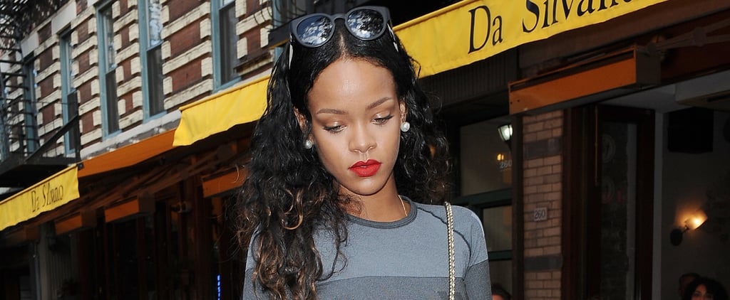 Rihanna Wears Alexander Wang For H&M Collaboration