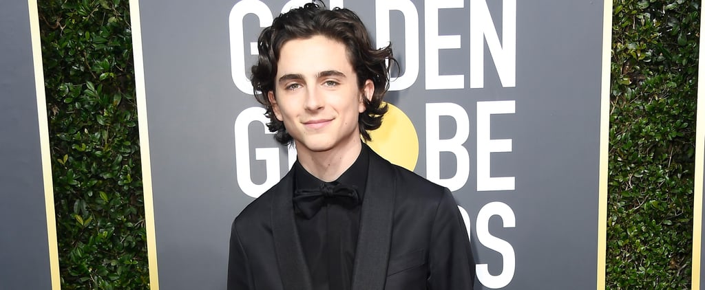 Timothee Chalamet Seeing Tonya Harding at 2018 Golden Globes