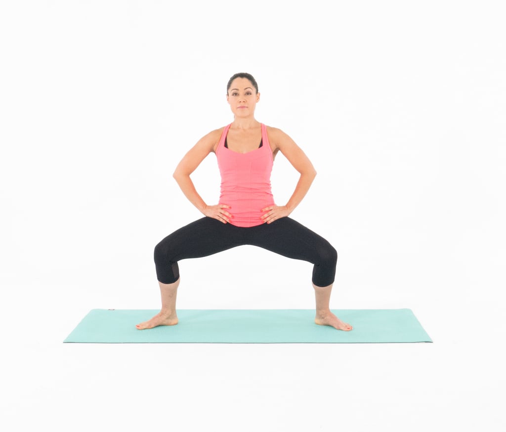 Sumo Squat Easy 30 Minute Workout Popsugar Fitness Photo 5