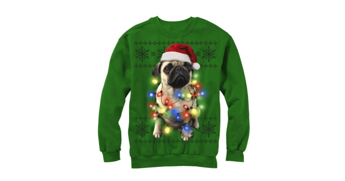 puggle christmas sweater