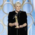 There Wasn't a Dry Eye in the House After Glenn Close's Emotional Golden Globes Speech